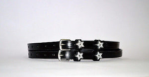 Star Spur Straps - English Leather Spur Straps