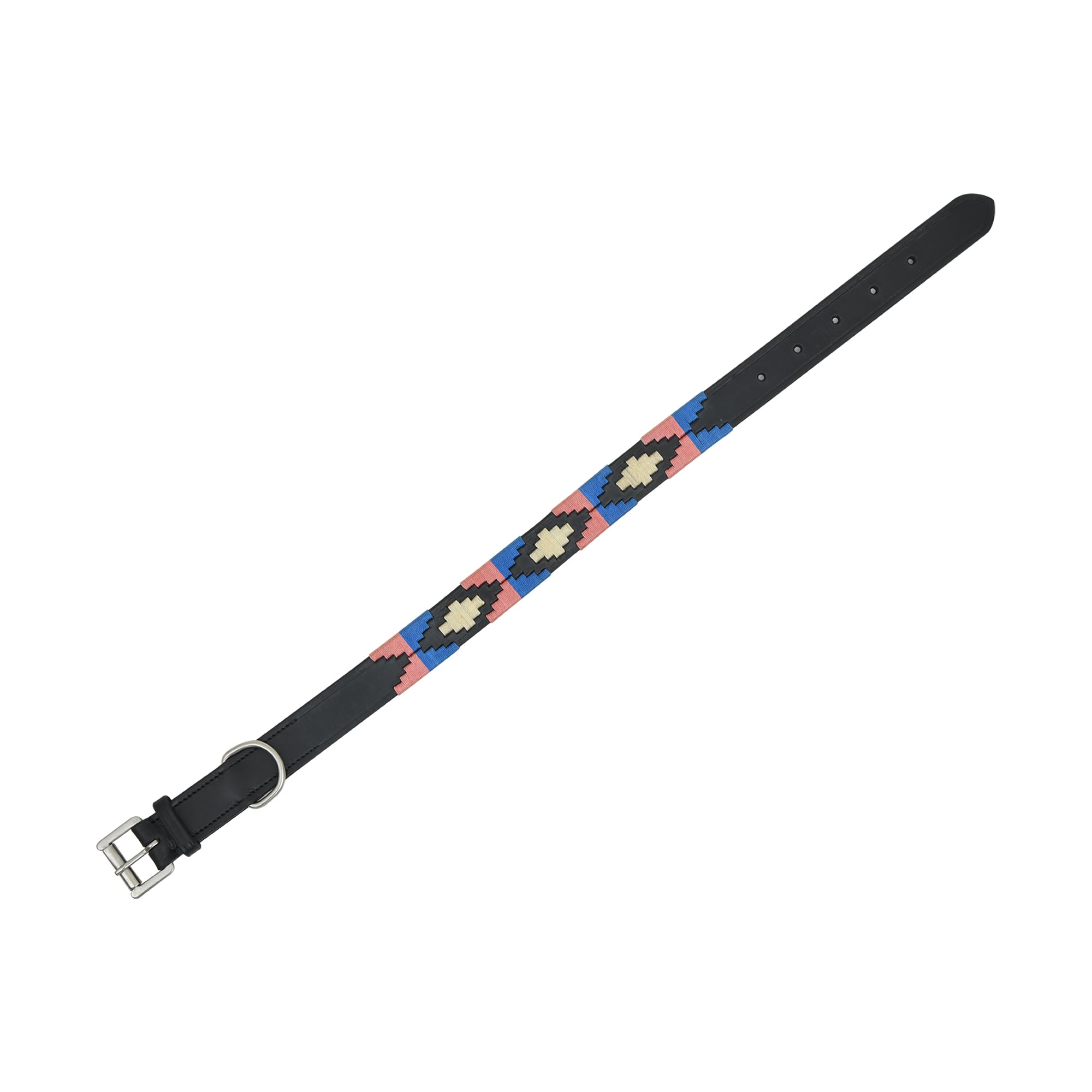 Polo Leather Thread Dog Collar
