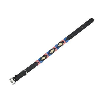 Polo Leather Thread Dog Collar