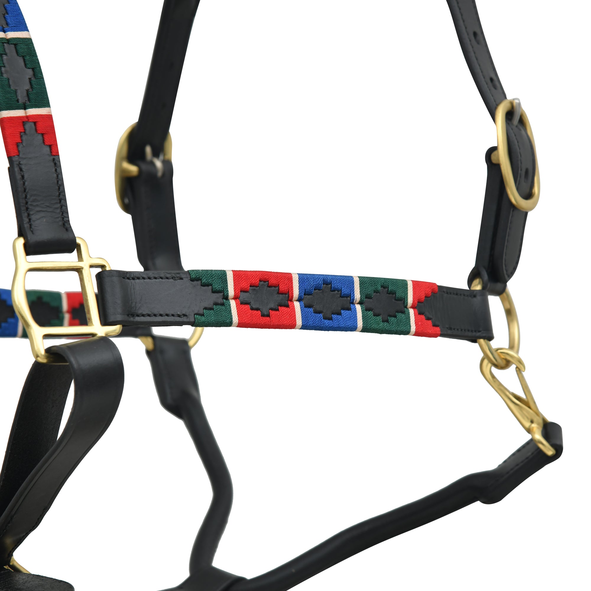 SIE Polo Leather Adjustable Horse Halters