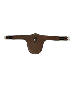 Padded Belly Gaurd Jumping Leather Horse Girth