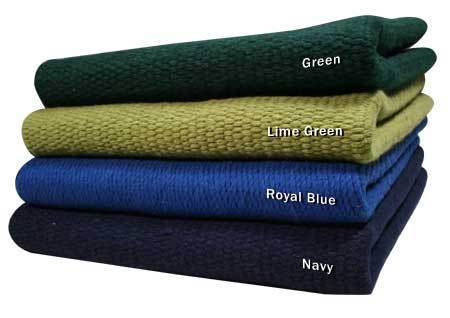 Solid Color New Zealand Wool Saddle Blankets
