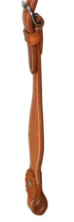 Double Layer Slip Ear Leather Horse Headstall