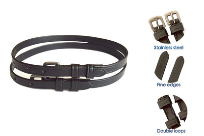 Bulk Lot of Plain Leather Spur Straps 17'' - 20''