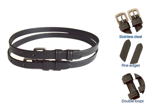 Bulk Lot of Plain Leather Spur Straps 17'' - 20''