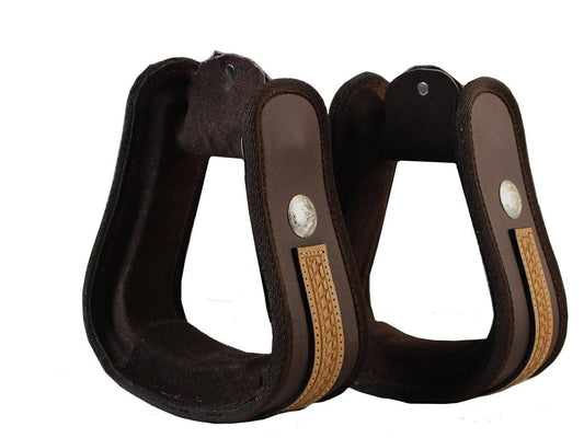 Basket Weave Overlay Stirrups