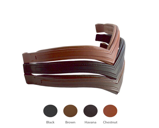 SIE Empty Channel Leather Browband - Lot of 30 Custom DIY