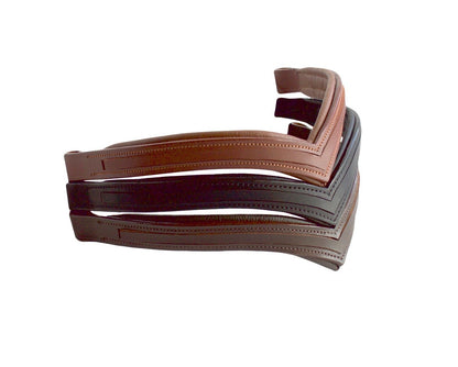 Qty. 100 SIE - Custom Made Empty Channel Leather Inlay Browbands