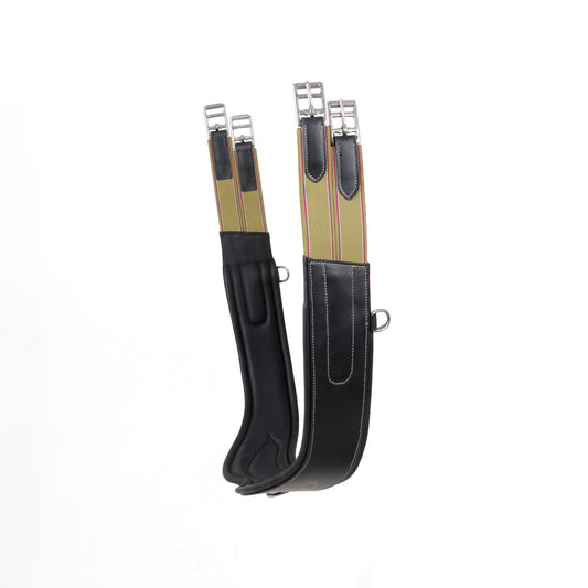 Anatomic Overlay  Leather Girth from SIE Wave