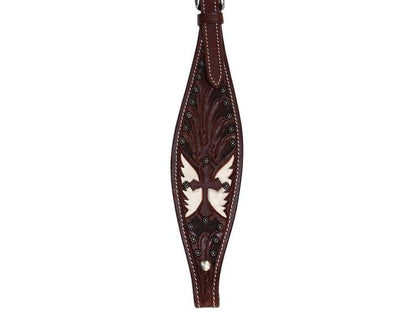 Painted Wings Design One Ear Headstall
